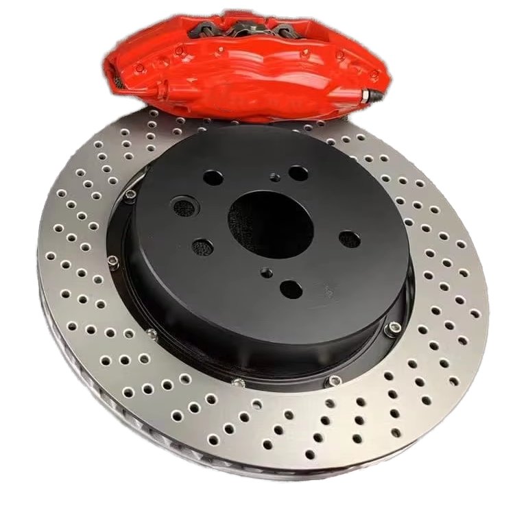 Big Brake Set for Front 6 Rear 4 Pot Racing Brake Caliper for BMW Toyota Audi Honda VW Golf Land Cruiser Hilux Camry Models